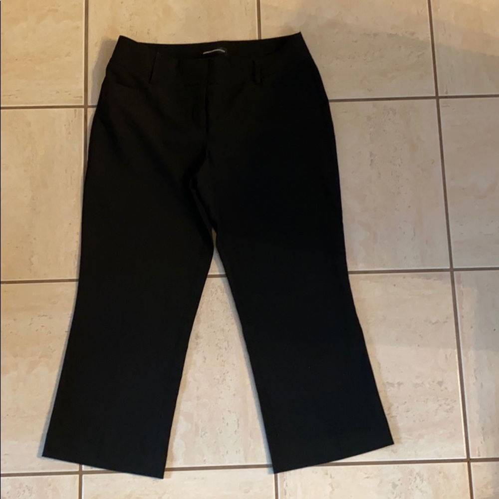 Express Black Capri Dress pants